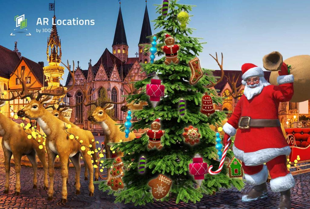 Mit der Weihnachtsausstellug von AR-Locations bringen Sie eine festliche Atmosphäre zu Ihrer Destination
