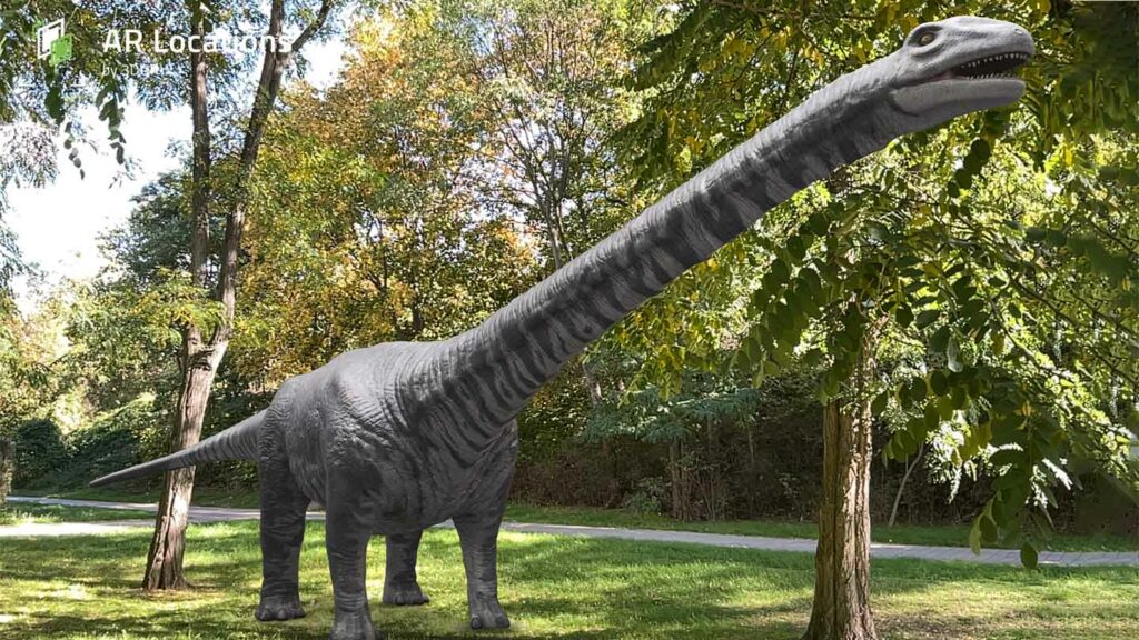 Argentinosaurus in Augmented Reality