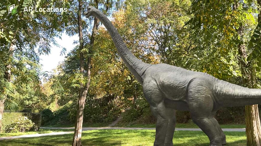 Brachiosaurus in Augmented Reality