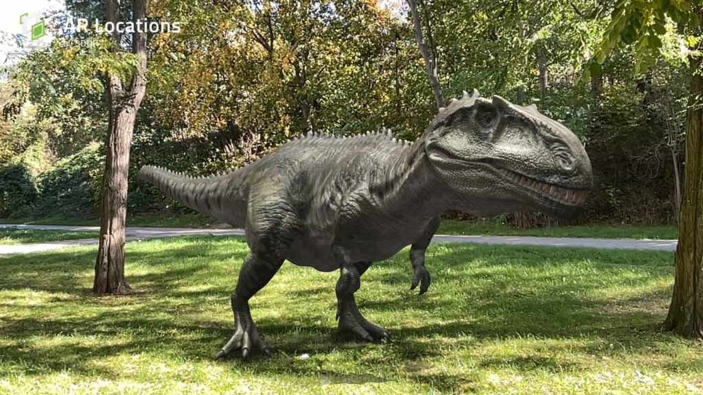 Giganotosaurus in Augmented Reality