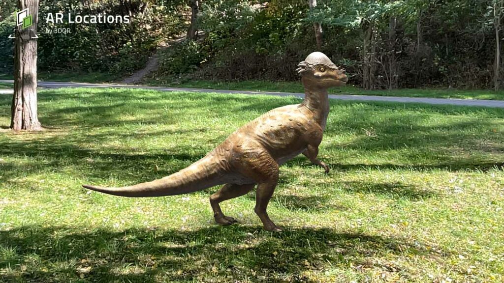 Pachycephalosaurus in Augmented Reality
