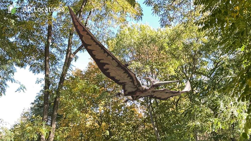 Pteranodon in Augmented Reality