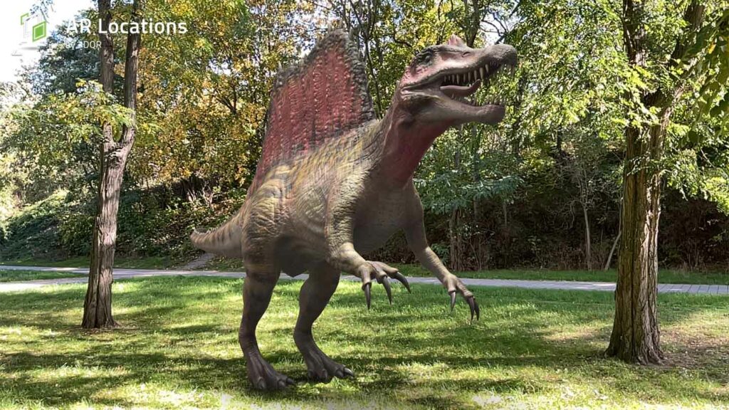 Spinosaurus in Augmented Reality