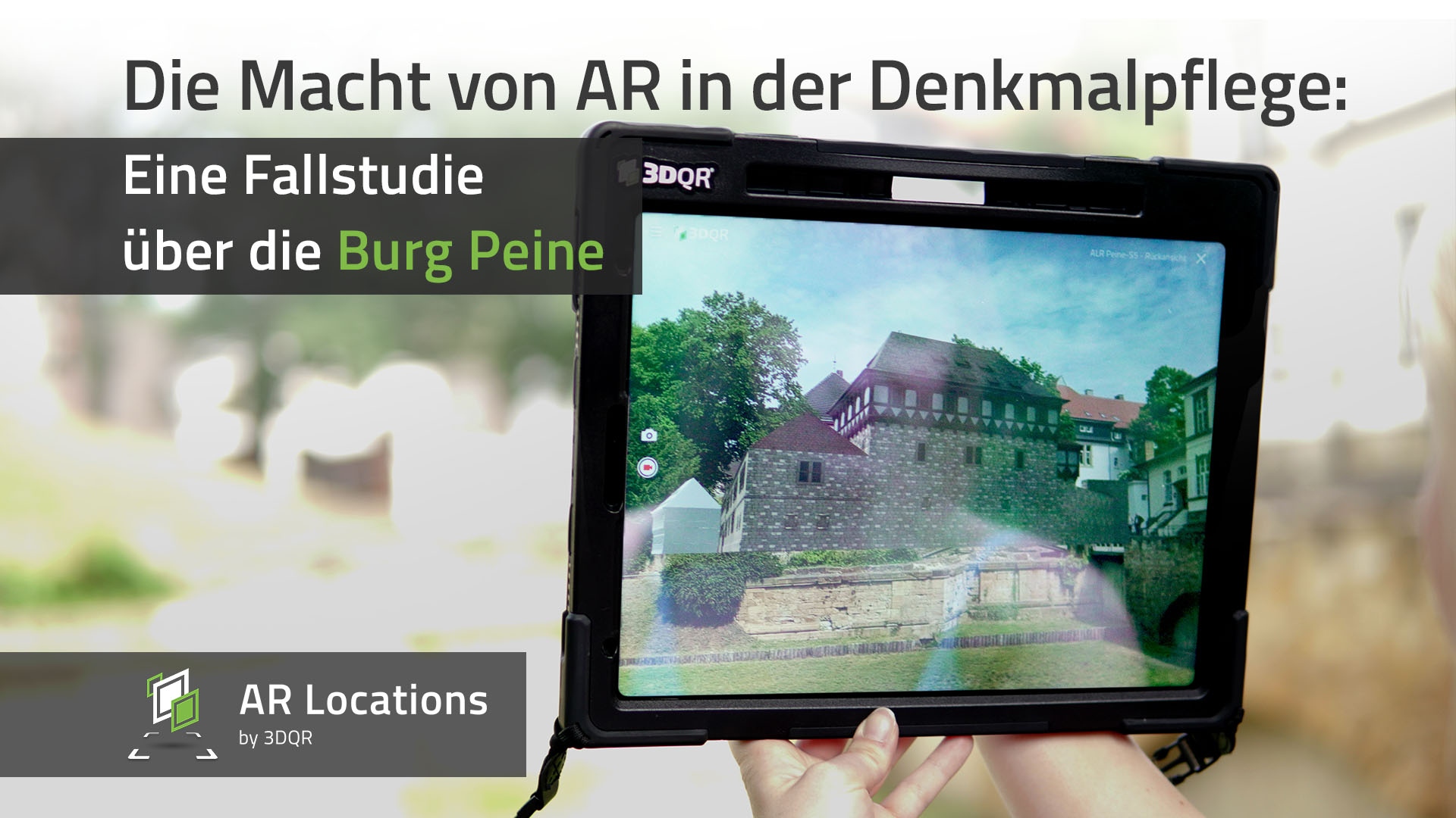 Augmented Reality Denkmalpflege - AR Locations by 3DQR