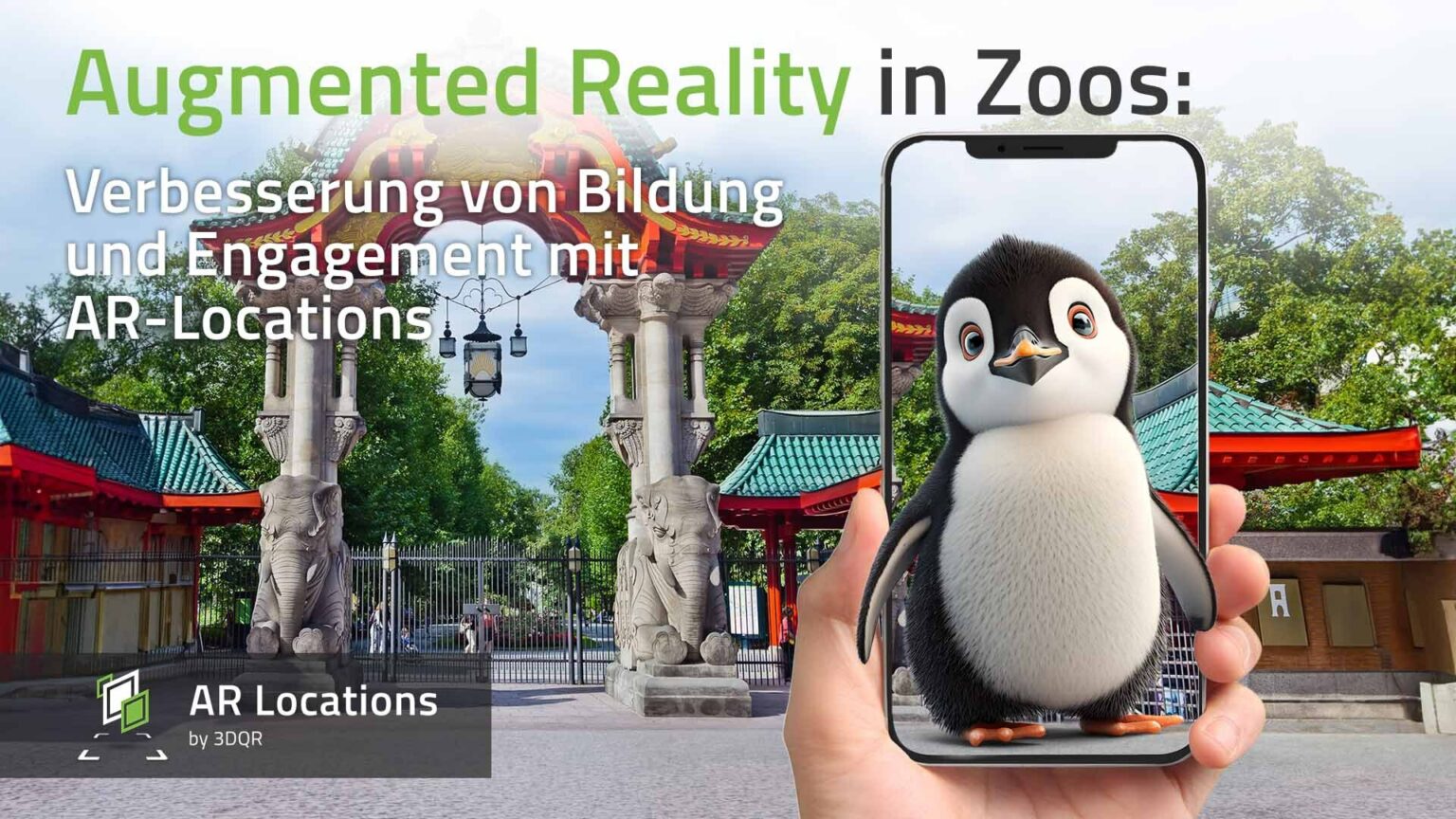 Augmented Reality in Zoos - AR Locations by 3DQR
