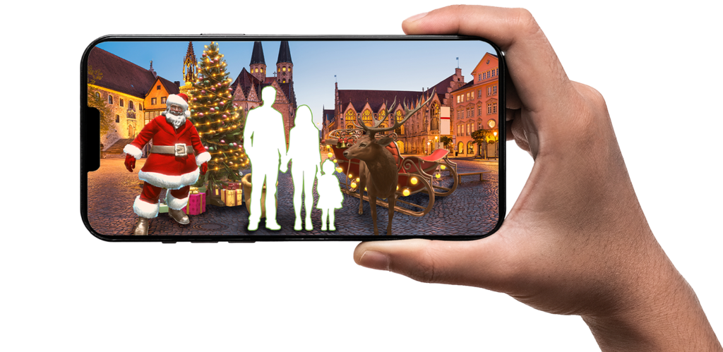Augmented Reality Weihnachten